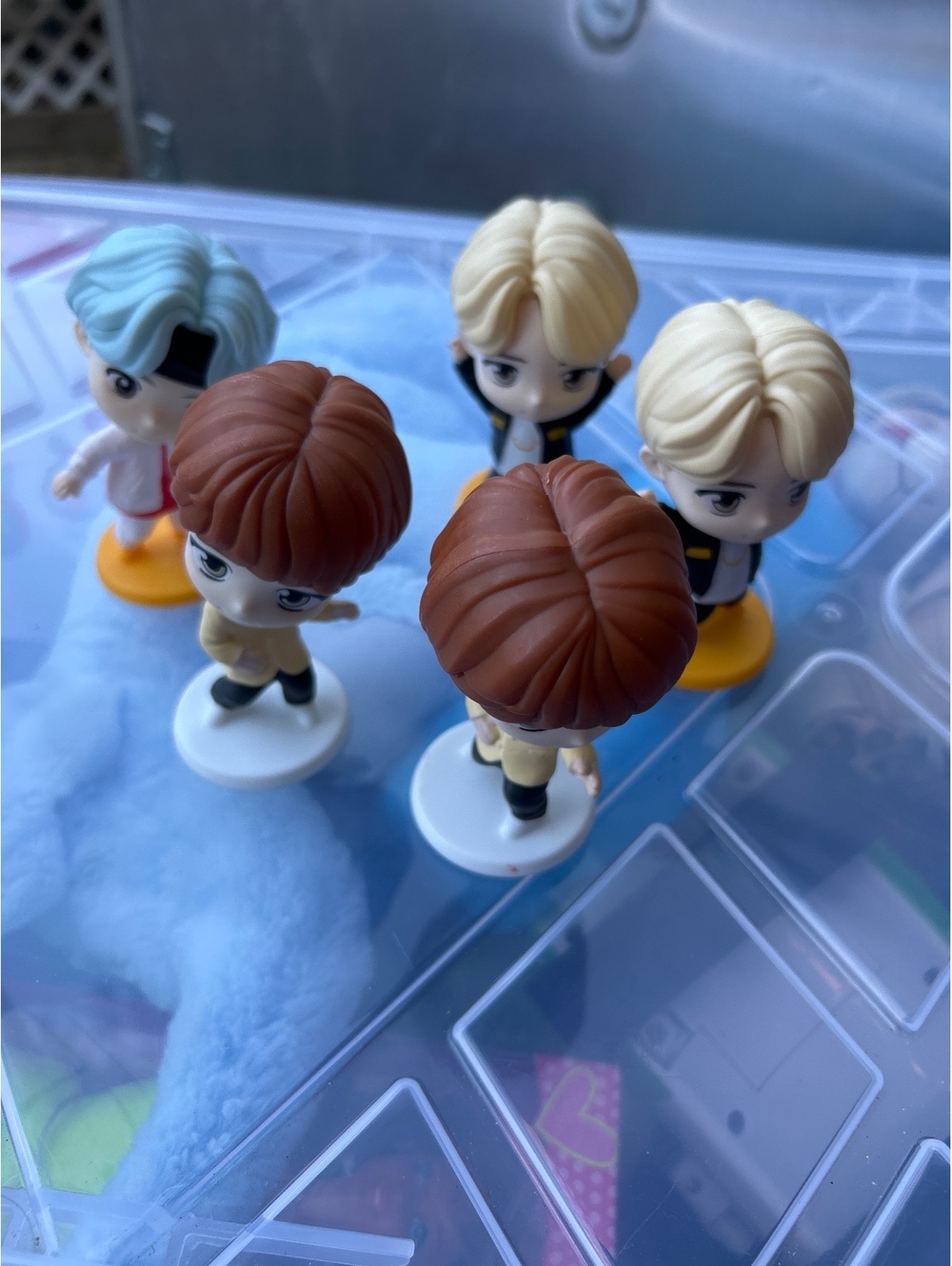 Set of 5 tinytan Figures